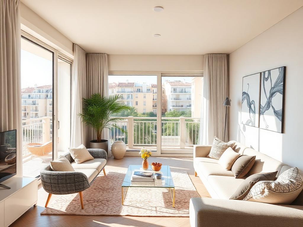 F4 lumineux 105 m² avec balcon — Alger à Alger